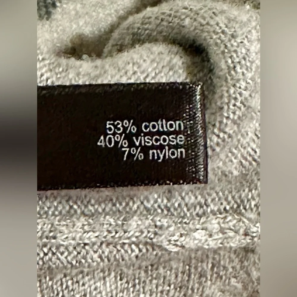 EUC The Limited Gray Sweater with Puppy Dog Maltese 🐶 - Picture 5 of 5